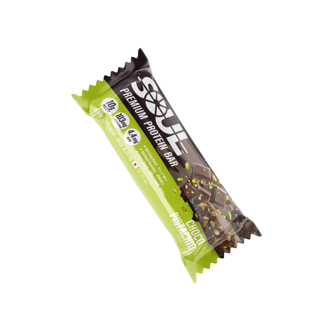 SOUL PROTEIN BAR チョコピスタチオ味 (6本セット) | ラクトフェリンと